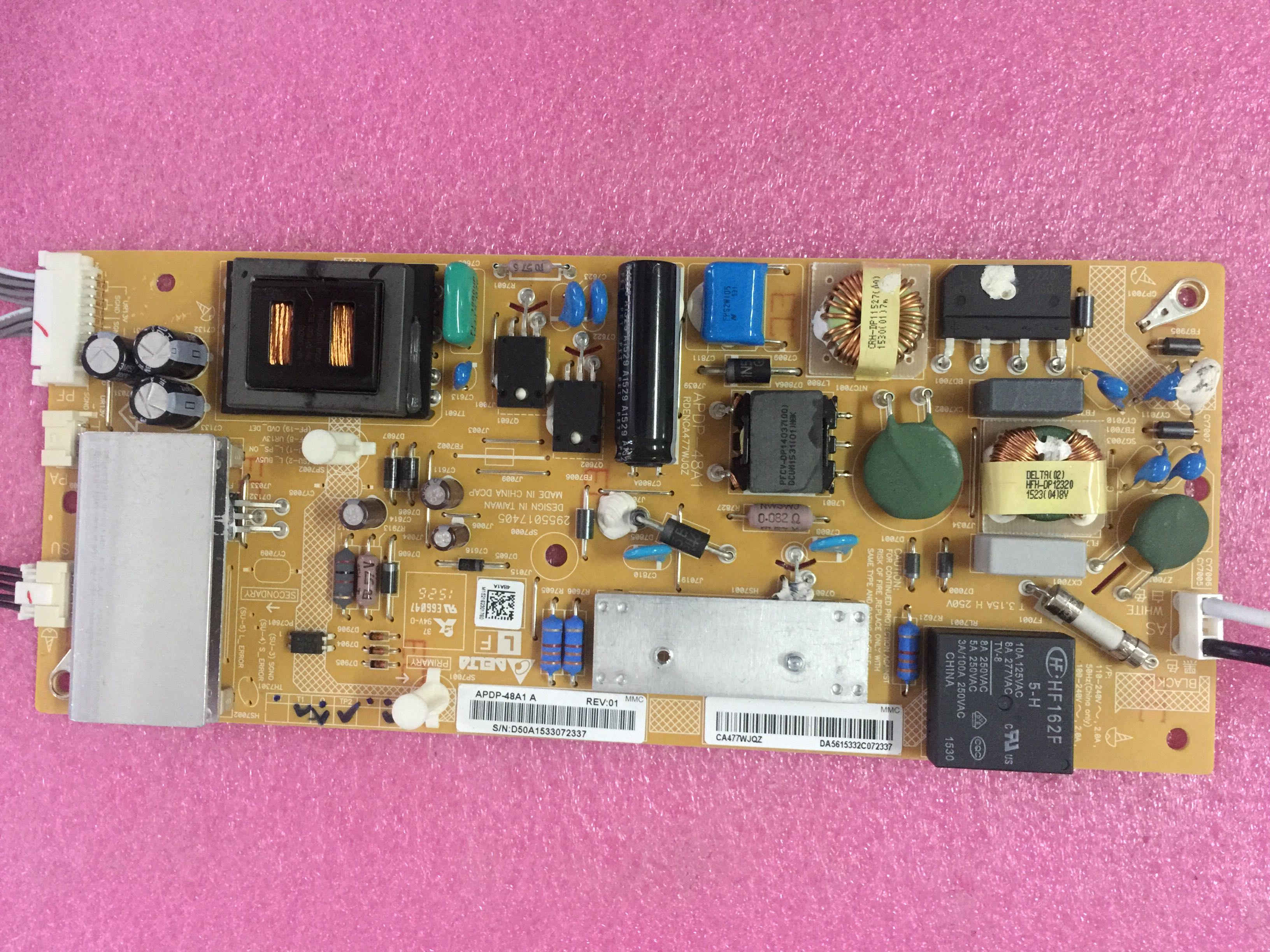 Sharp LC-70UD27U-Netzteil RDENCA477WJQZ APDP-48A1 # P1134